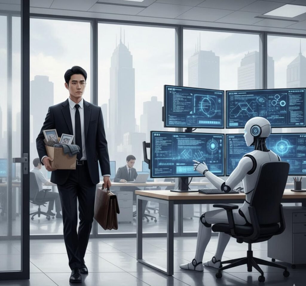 AI automation changing workplace jobs