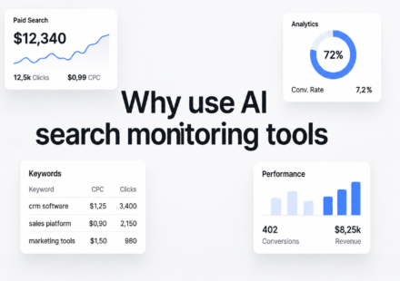 why use ai search monitoring tools