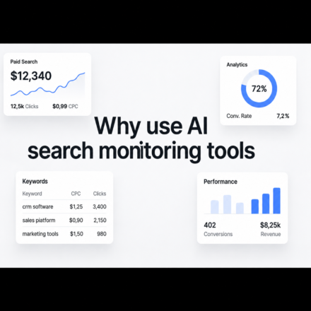 why use ai search monitoring tools
